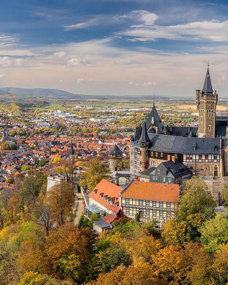 Wernigeröder Schloss Wernigeröder Schloss Luftbild